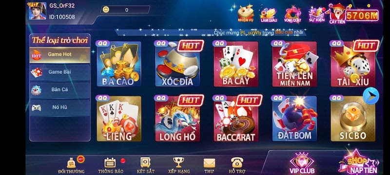 Giao diện zaloqq com chân thật