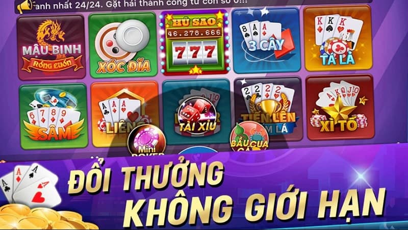 Hu99 Club - Thế Giới Game Thú Vị Nhất Đang Chờ Bạn 1 Trải nghiệm kho game đổi thưởng không giới hạn của hu99 club