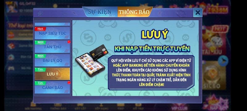 Hướng dẫn chi tiết các bước nạp tiền Igo siêu dễ