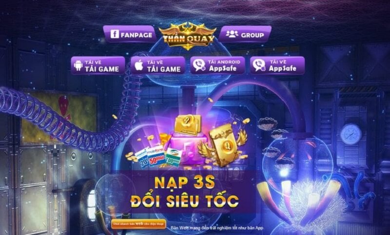 Hướng dẫn cách thức nạp tiền Thần quay